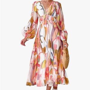 Women’s Boho Maxi Dress